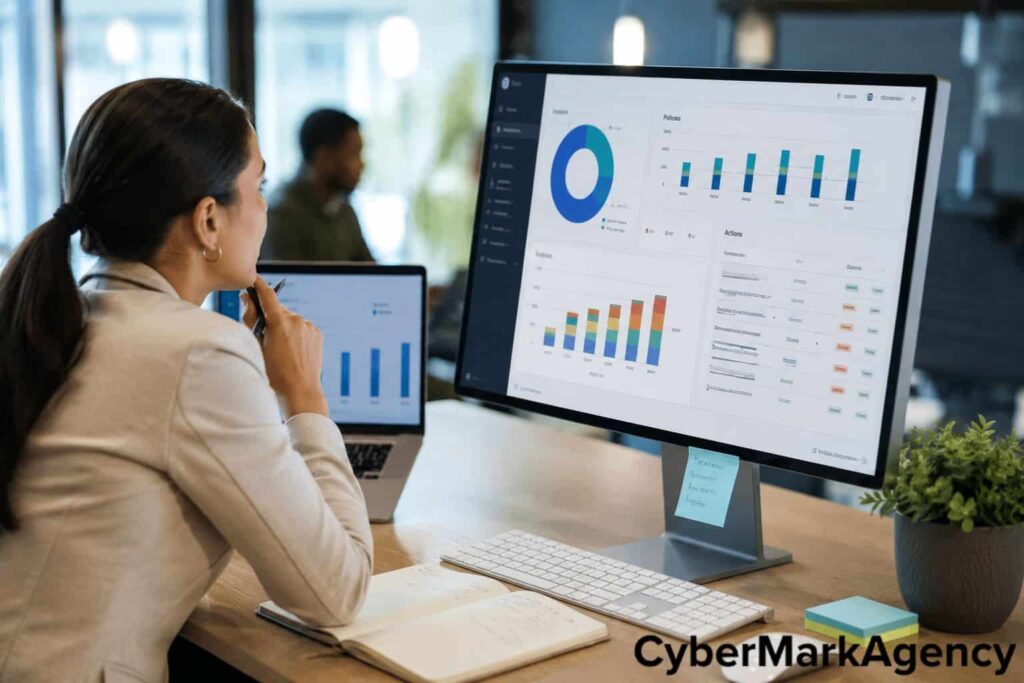 Compliance tracking and reporting process with audit, monitoring, and regulatory compliance workflow