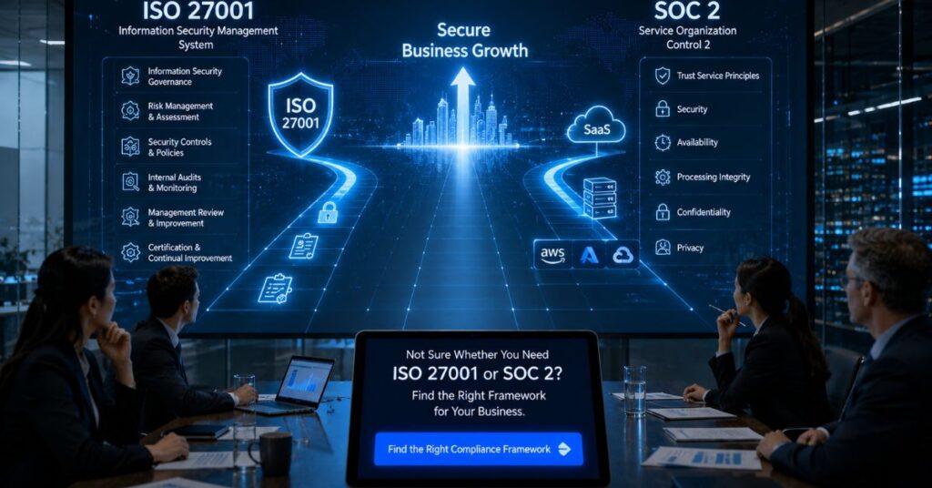 ISO 27001 vs SOC 2